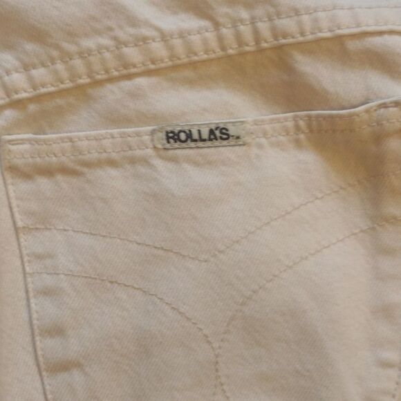 Rolla's High Rise Straight Jeans in Vintage White size 31 - Picture 4 of 12
